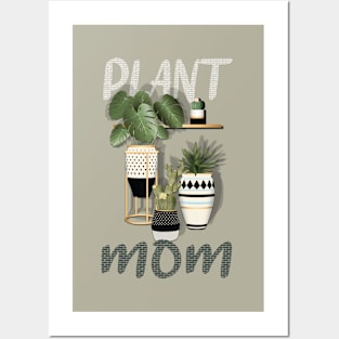 Plant Mom Posters and Art